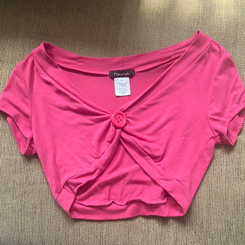 Short, overhead cardigan